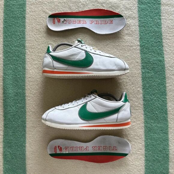 Nike Cortez Stranger Things Hawkins High 2019 Size 12 CJ6106-100 Authentic Used - Picture 1 of 8